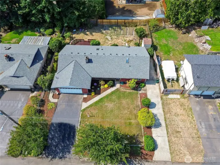 Drone, Huge Extra Driveway For Long RV or Boat!