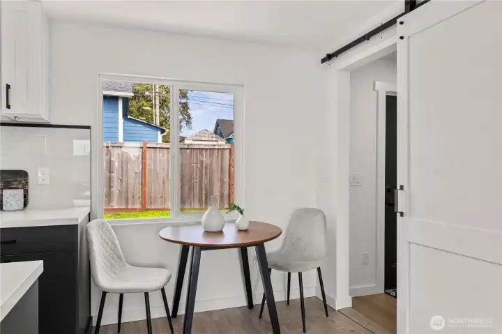 Dining area