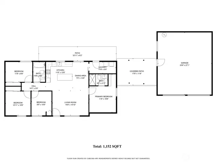 Dimensions of home