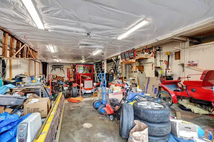 Lower level main garage