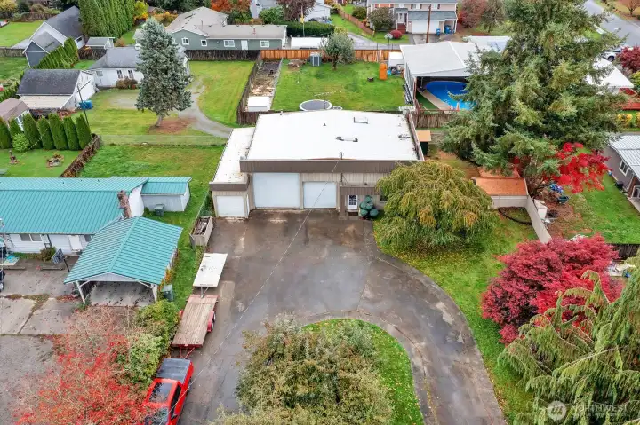 Aerial of property
