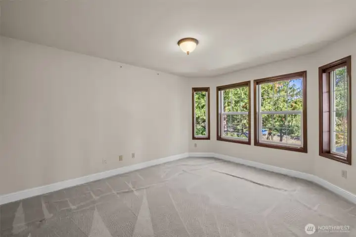 Den or family room off entry.