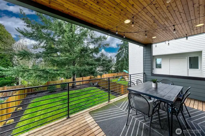Main living balcony