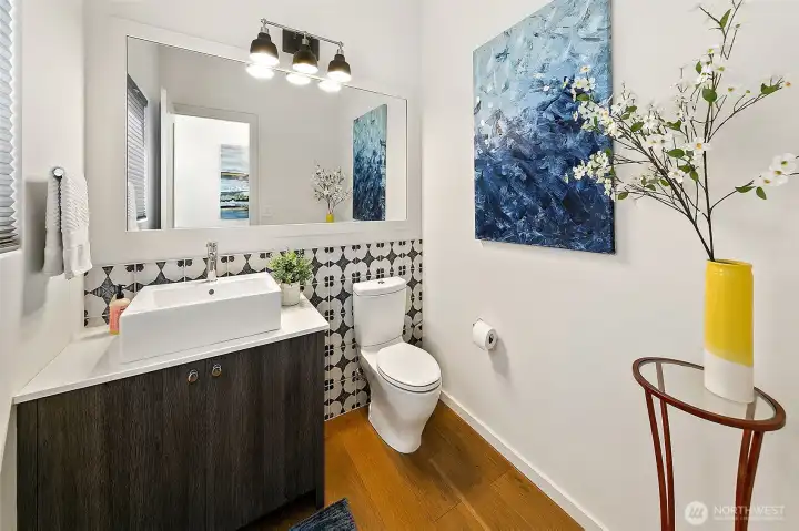 Half Bath main level