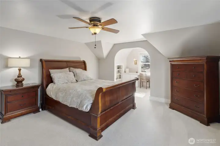 Primary bedroom, upstairs