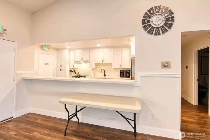 Kitchen in Community Clubhouse