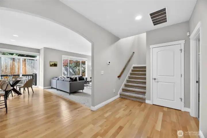 2nd staircase up to 2nd Level Bedrooms.