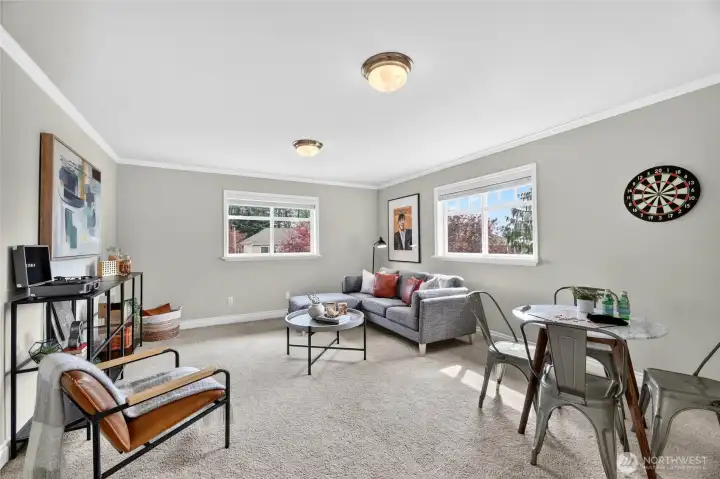 Oversized versatile bonus room that provides flexible living options to suit any lifestyle on the 2nd Level.