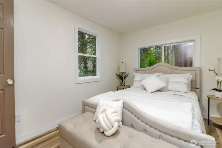 This is the main floor bedroom.