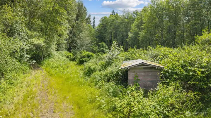 North-facing views and pathway of lower portion of the property North-facing views and pathway of lower portion of the property