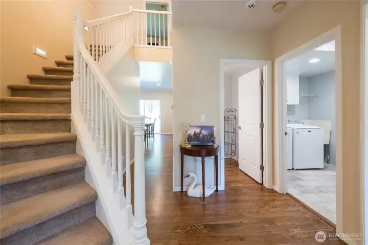 Front Entryway, there is an office to the right, formal living room to the left.