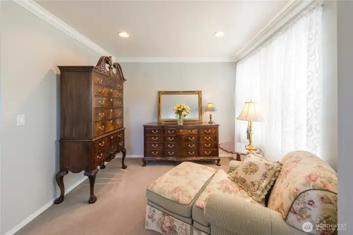 Cozy area with an abundance of natural light