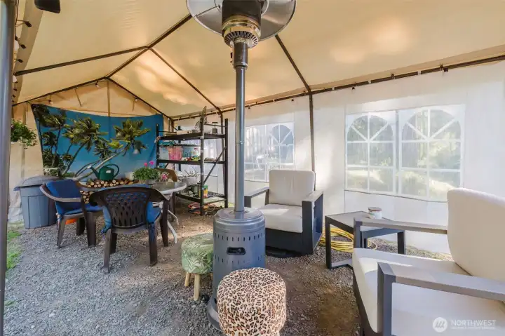 Covered spaces to enjoy and entertain year round. Covered spaces to enjoy and entertain year round.