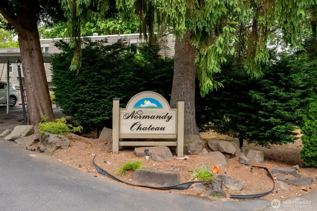 Normandy Chateau is a peaceful community in Normandy Park