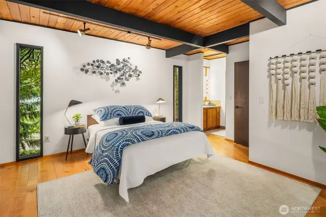Primary bedroom with ensuite bathroom
