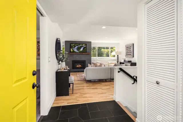 Welcome home to this freshly painted light-filled home.