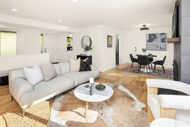 Practical circular floorplan.