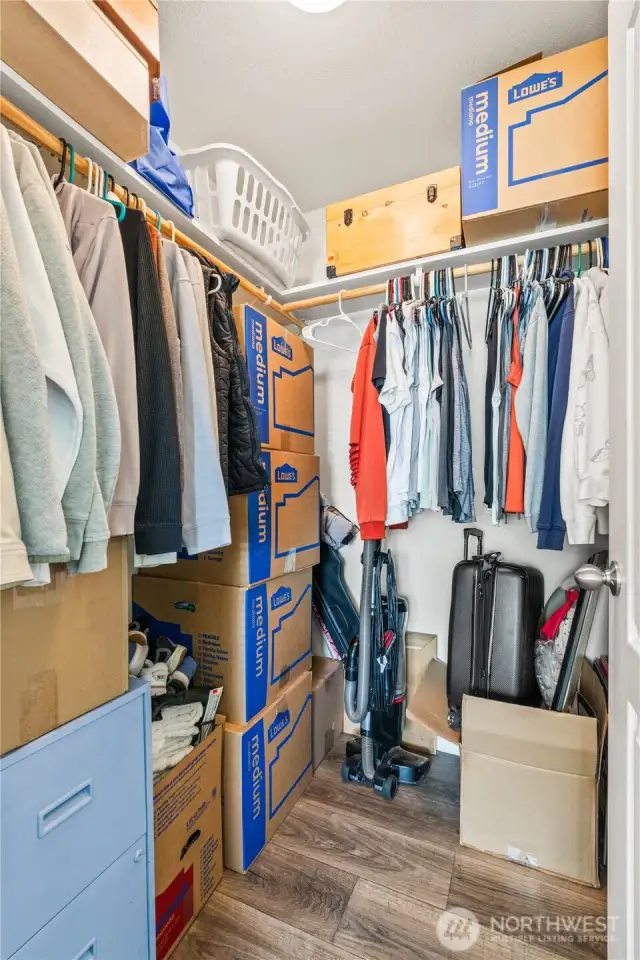 Walk-in-Closet in Primary