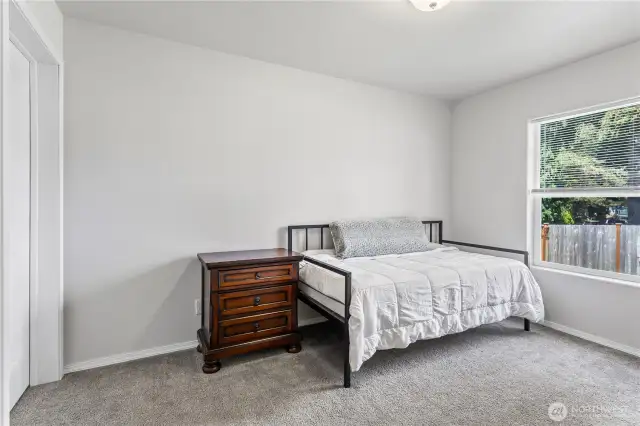 Bedroom 3 with walk-in closet as well