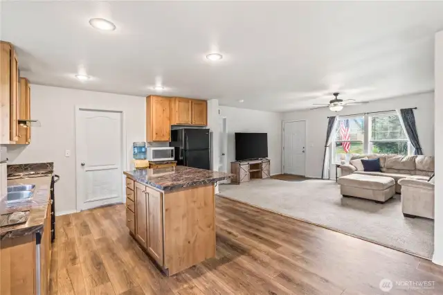 Spacious Open Floorplan