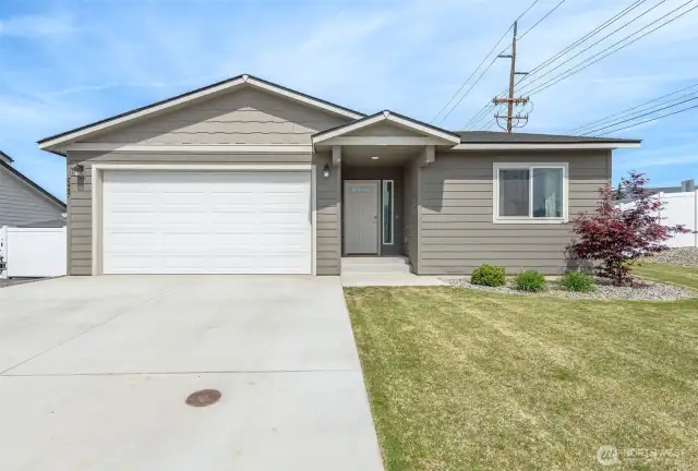 Front of home.