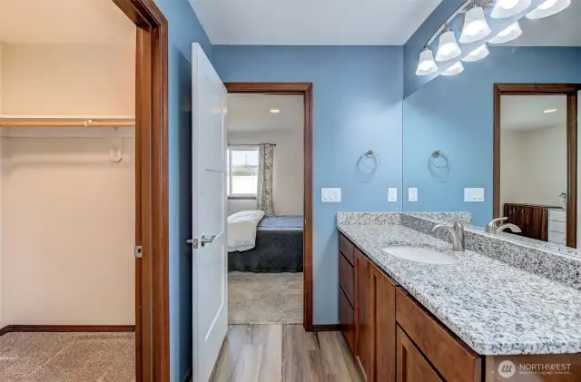 Primary bathroom.