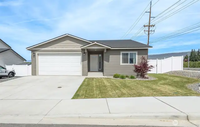 Front of home.