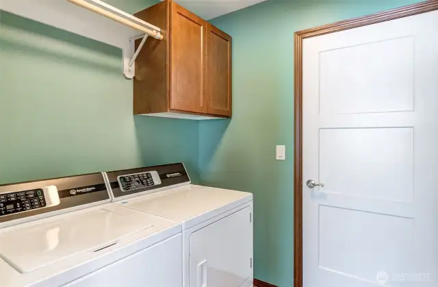 Laundry room.
