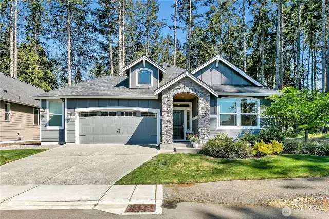 One-story living in this beautifully designed 3-bedroom, 2-bathroom home with a 2-car attached garage and bonus shop space.