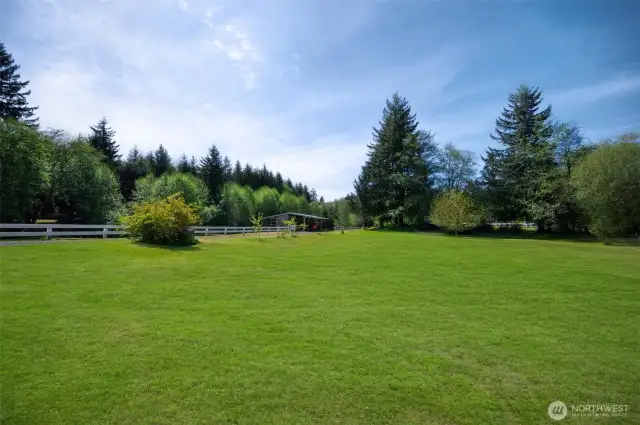 Picture from side of house back toward main entrance