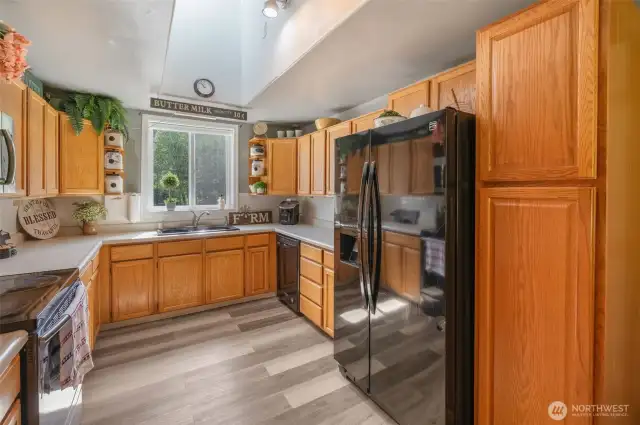 Kitchen is updated and has nice appliances