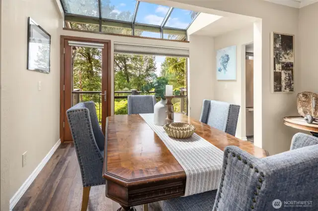 Plenty of room for your oversized kitchen table