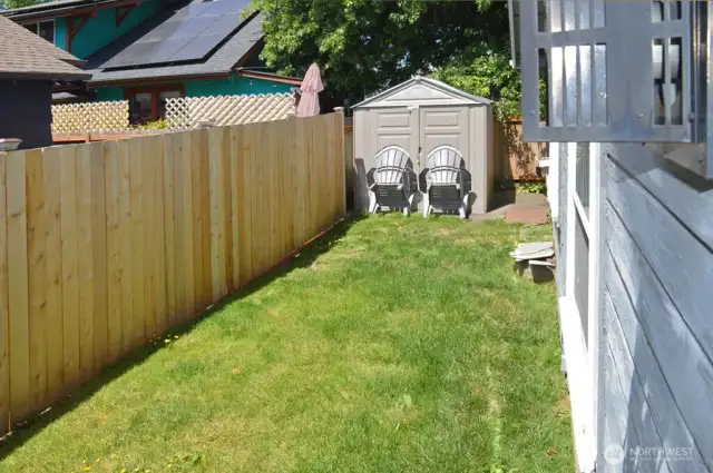 Unit #1 Side Yard