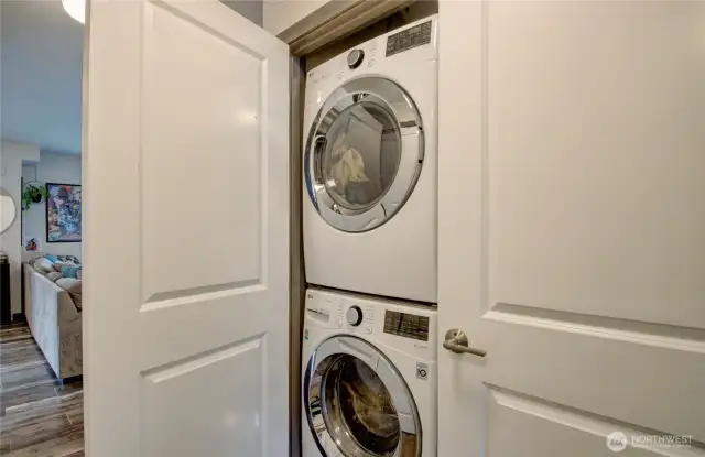 Washer and Dryer in the unit!