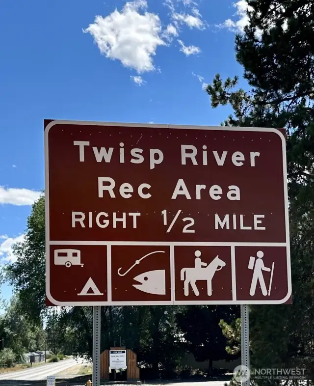 The Twisp River Recreation area is one of the most popular areas in the State of WAshington