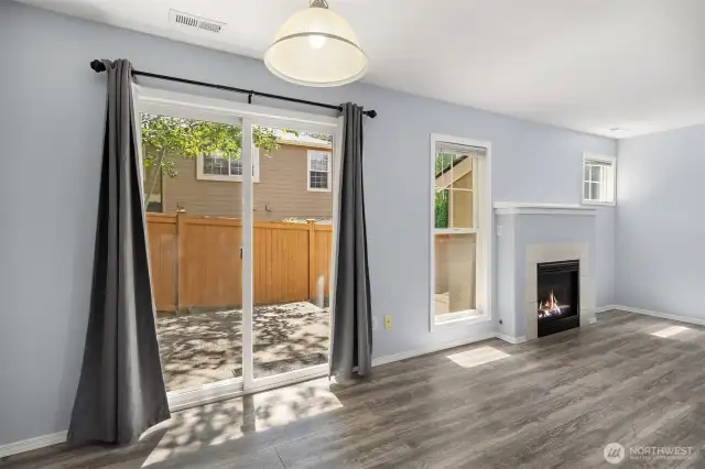 Patio door.
