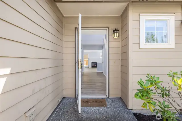 Front entrance