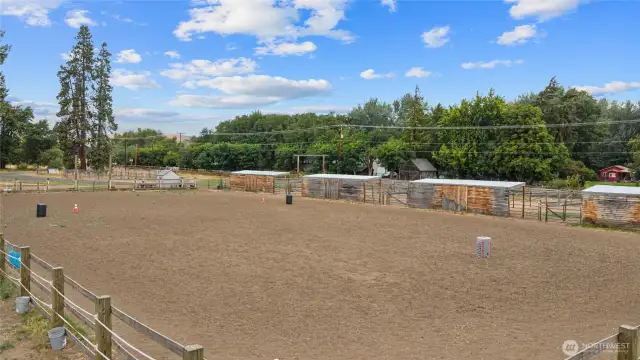 The arena is 110x200.