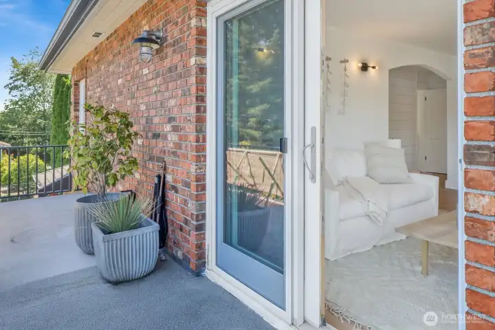 Primary Suite Private Balcony