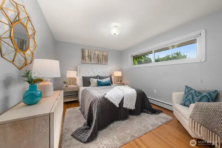 First bedroom on main floor