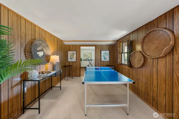 Space off of family room