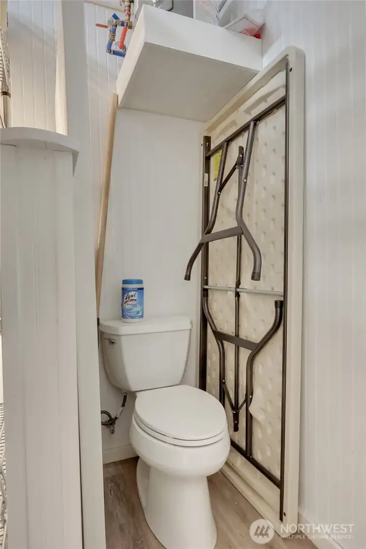 TOILET IN SHED