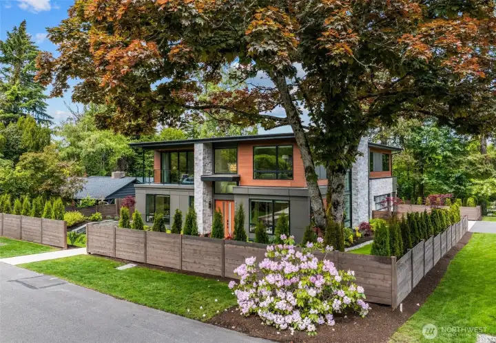 Mature Landscape on this Corner Lot