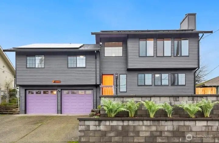 New Exterior Paint and New Garage doors