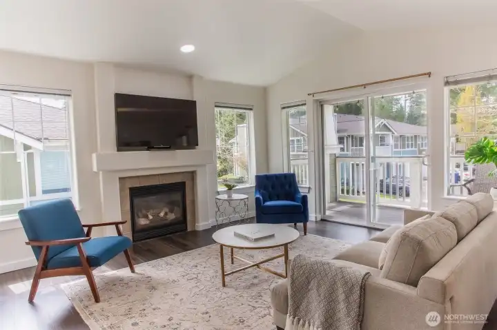 Cozy Fire Place for the Living Room.