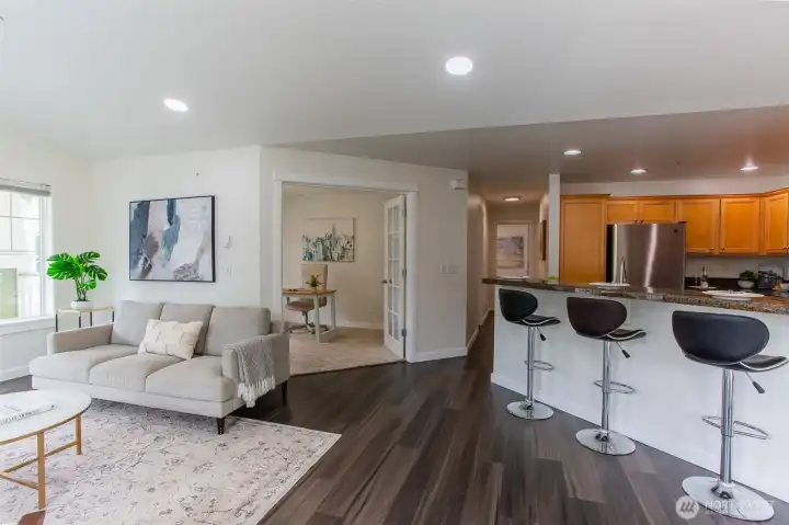 Another view of the Open Floor Plan.