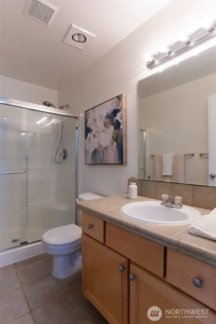 Another view of the attached Primary Bath.