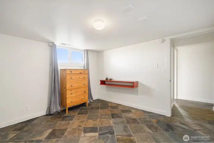 Basement bedroom - lacks full egress