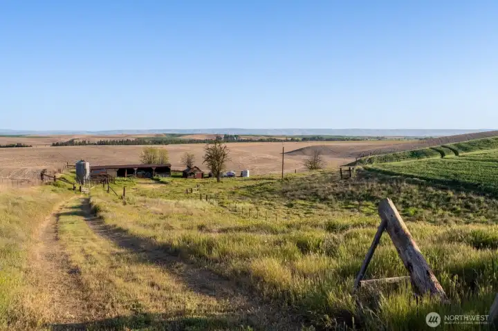 Path to outbuildings