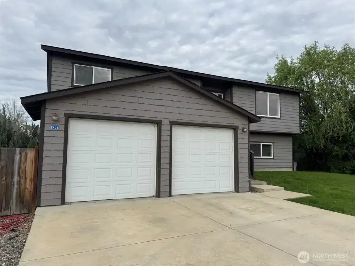 Two car garage
